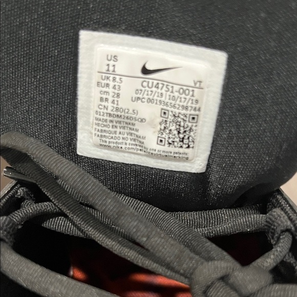 Retro Nike Air Max 97 Black, pink, Sneakers, w/ reflective design. - Picture 8 of 9